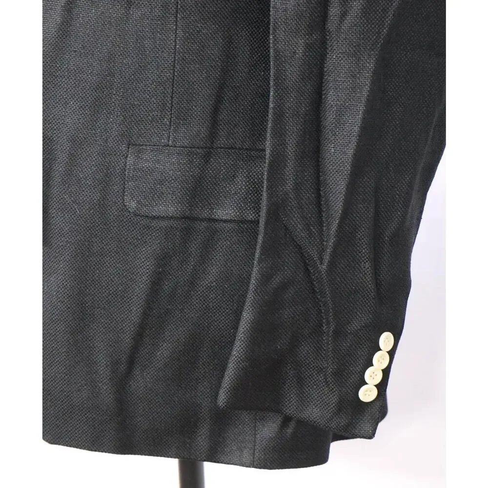 BROOKS BROTHERS - *VINTAGE* Black PURE SILK Blazer - 44L